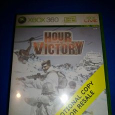 Videojuegos y Consolas: HOUR OF VICTORY XBOX 360 CON LIBRETO PAL ESP. Lote 314065648