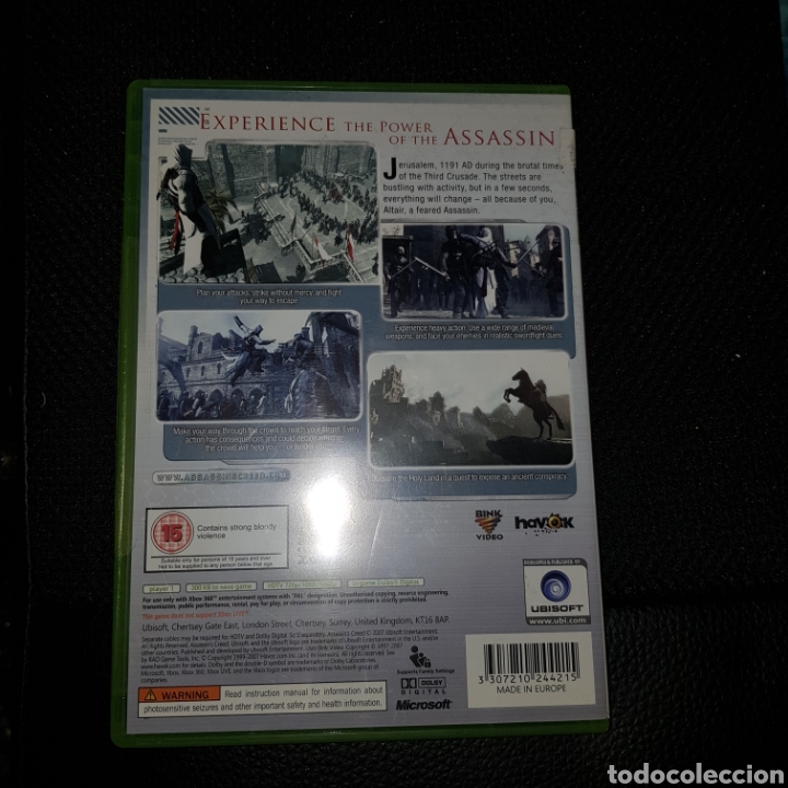 Videojuegos y consolas: Xbox 360 Assins creed, pal uk - Foto 3