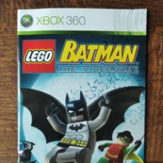 Videojuegos y Consolas: BATMAN LEGO - XBOX 360 - SOLO MANUAL