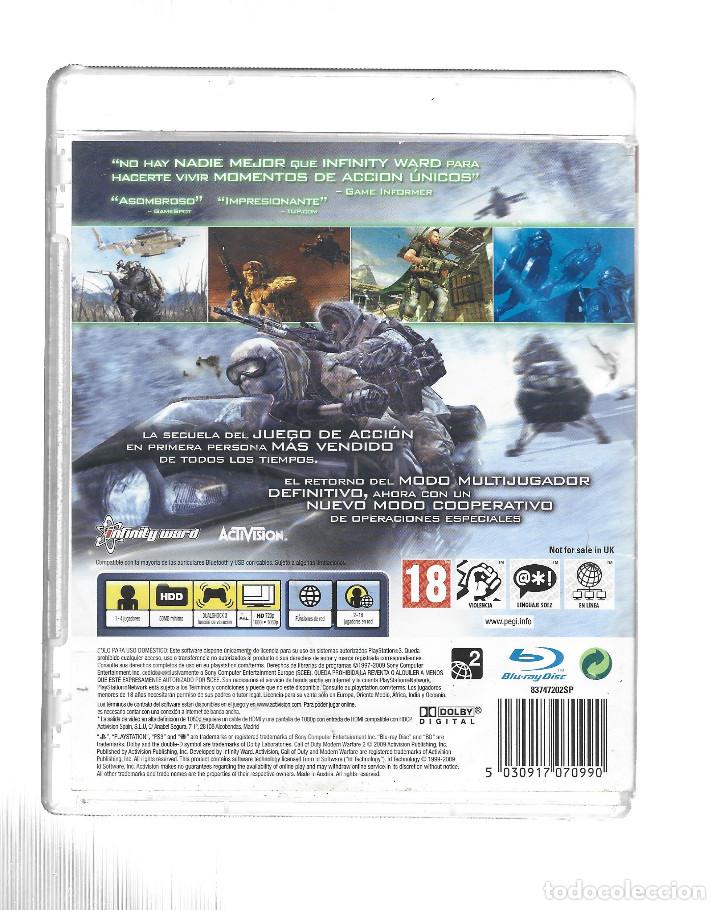Videojuegos y consolas: MODERN WARFARE 2-CALL-DUTY-PLAYSTATION - Foto 2