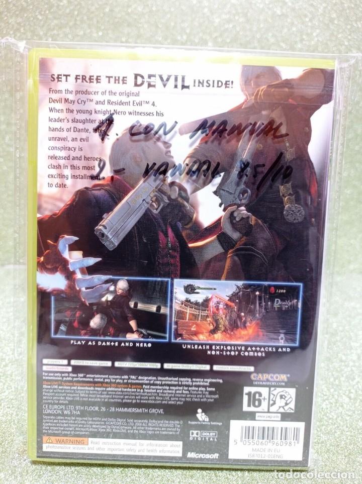 Videojuegos y consolas: VIDEOJUEGO XBOX -DEVIL MAY CRY 4 - Foto 2