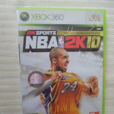 Videojuegos y Consolas: XBOX 360 - NBA2K10 - KOBE BRYANT 24 - TEXTO DE PANTALLA EN ESPAÑOL - XBOX LIVE.