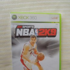 Videojuegos y Consolas: XBOX 360 - NBA2K9 - CALDERÓN - LIVE - ESTUCHE+JUEGO+LIBRO.