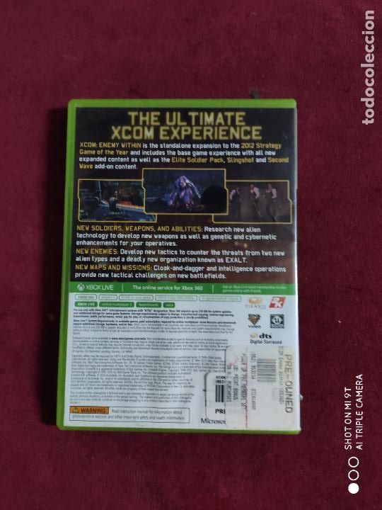 Videojuegos y consolas: xbox 360 xcom enemy within - Foto 2