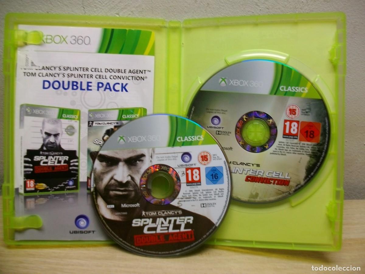 Videojuegos y consolas: Splinter Cell Double Agent + Conviction JUEGO de XBOX 360 - Foto 2