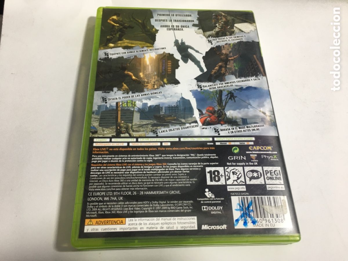 Videojuegos y consolas: XBOX BIONIC COMMANDO - Foto 3