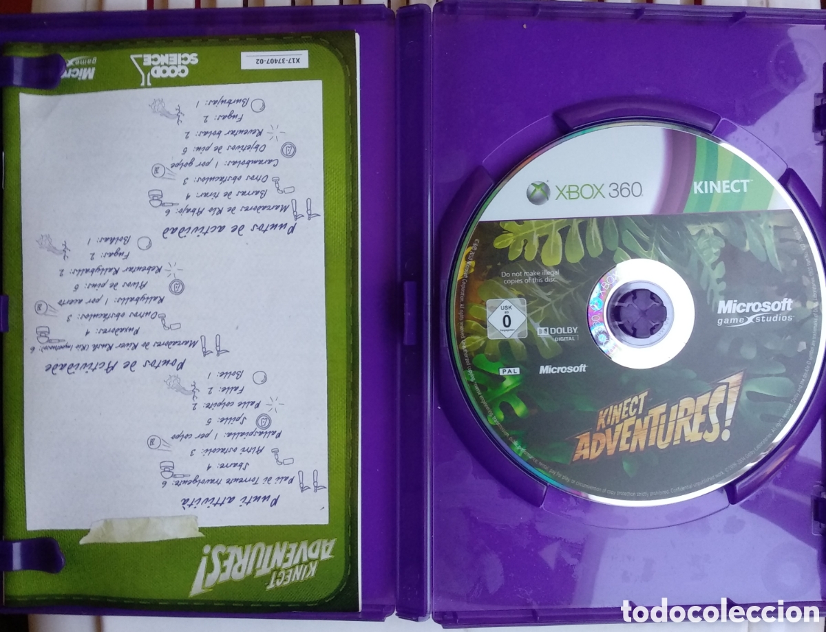 Videojuegos y consolas: *XBOX 360 KINECT ADVENTURES - Foto 3