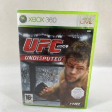 Videojuegos y Consolas: VIDEOJUEGO XBOX 360 - UFC 2009 UNDISPUTED + CAJA + INSTRUCCIONES