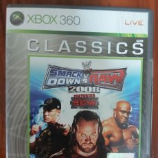 Videojuegos y Consolas: SMACK DOWN VS RAW 2008 - WRESTLING - WWF - MICROSOFT XBOX 360 - PAL