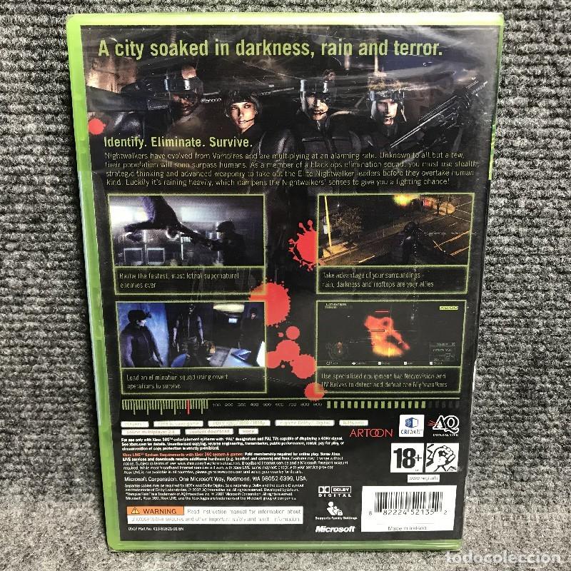 Videojuegos y consolas: VAMPIRE RAIN NUEVO PRECINTADO MICROSOFT XBOX 360 - Foto 2
