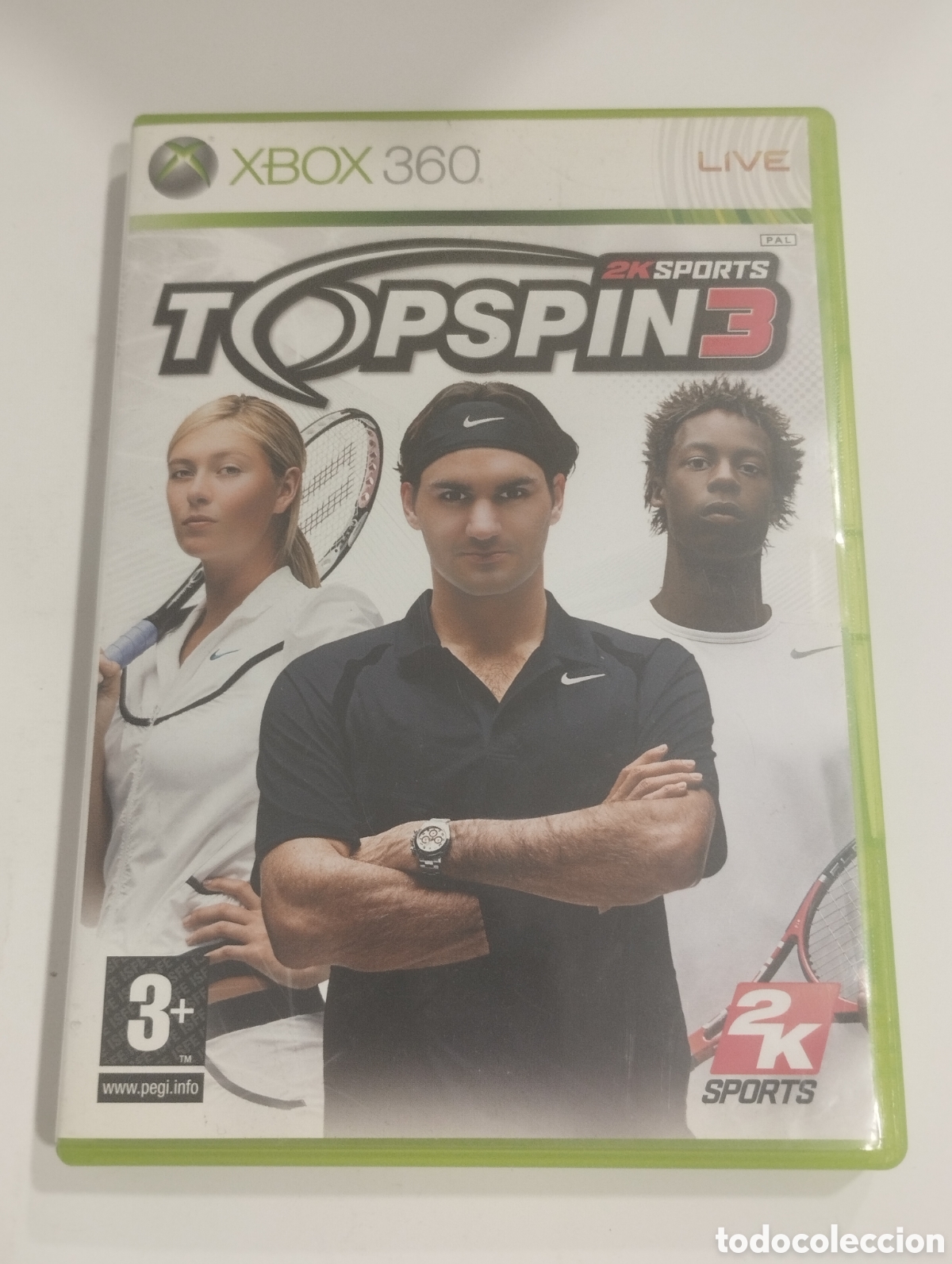 Videojuegos y consolas: Topspin3. Xbox 360. - Foto 1