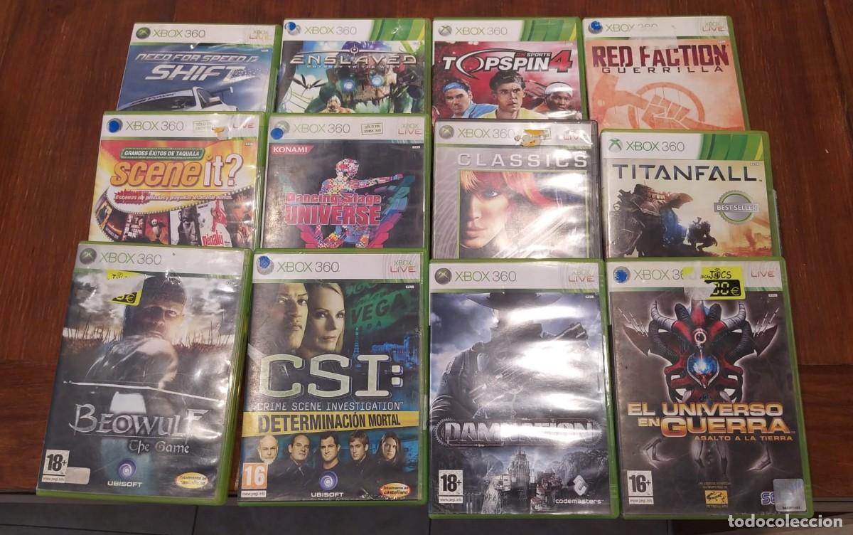 Videojuegos y consolas: Lote XBOX 360 b Pal espa&ntilde;a, - Foto 1