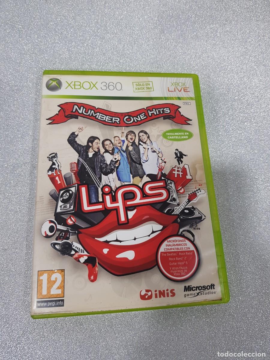 Videojuegos y consolas: NUMBER ONE HITS LIPS XBOX 360 - Foto 1