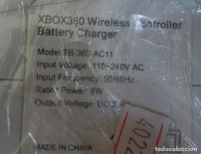 Videojuegos y consolas: BASE CARGA DE BATERIA DOBLE XBOX 360 - Foto 5