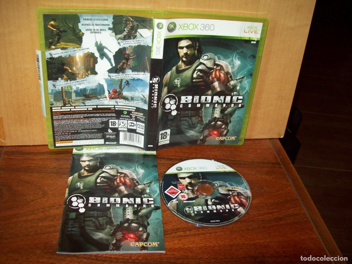 Videojuegos y consolas: BIONIC COMMANDO - JUEGO CONSOLA XBX 360 COMPLETO - Foto 1