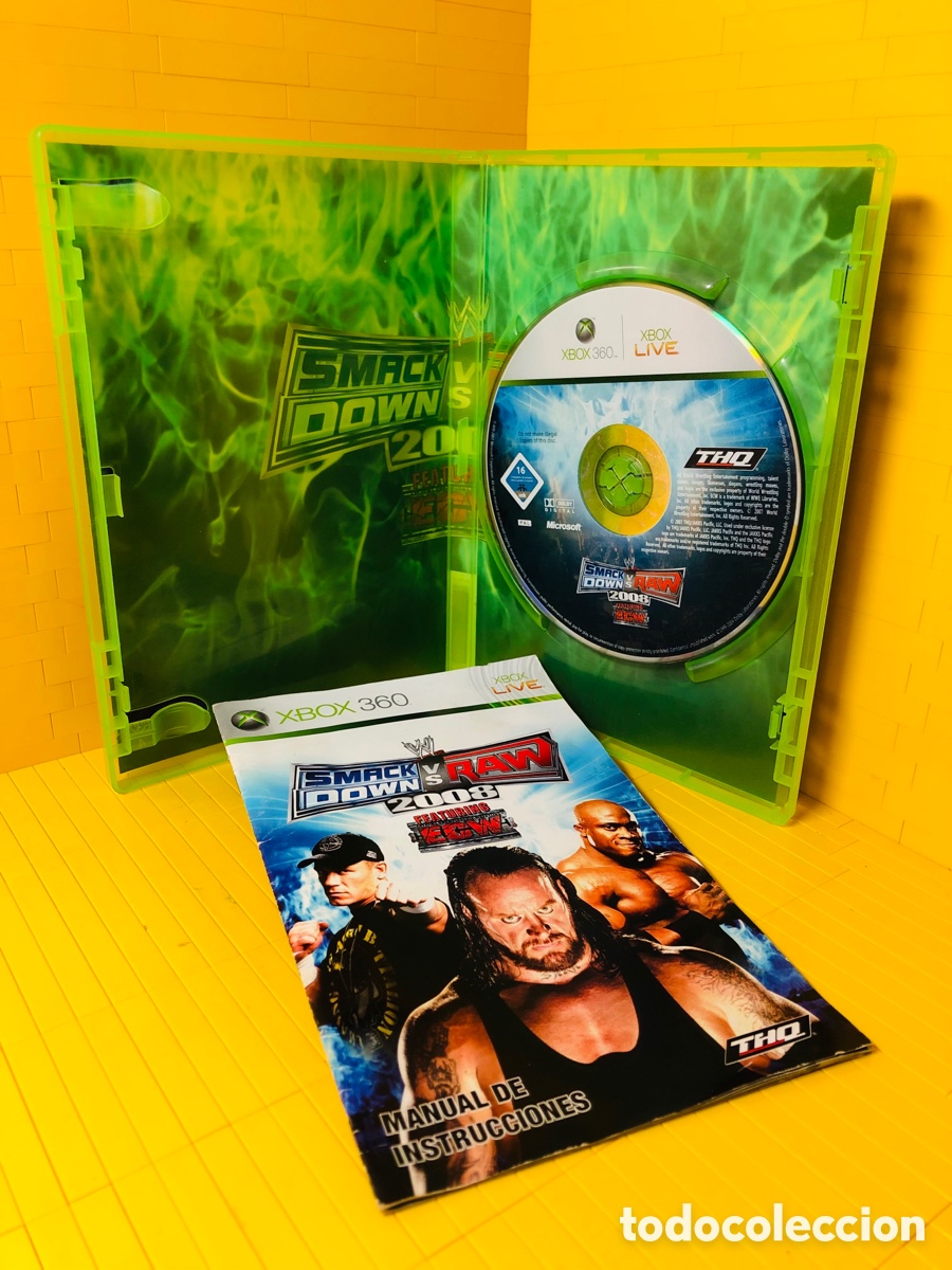 Videojuegos y consolas: JUEGO XBOX 360 ● SMACK DOWN VS RAW ● 2008 - Foto 3