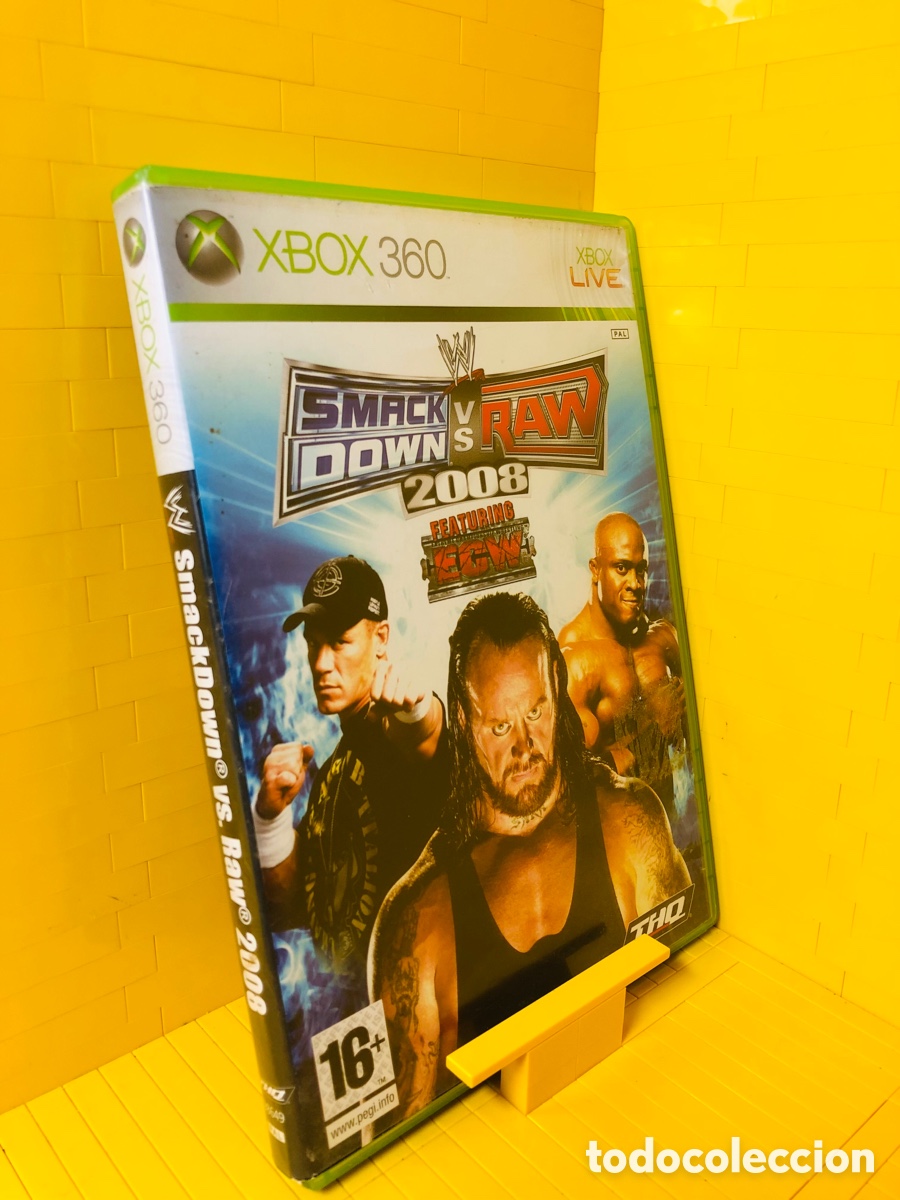 Videojuegos y consolas: JUEGO XBOX 360 ● SMACK DOWN VS RAW ● 2008 - Foto 1