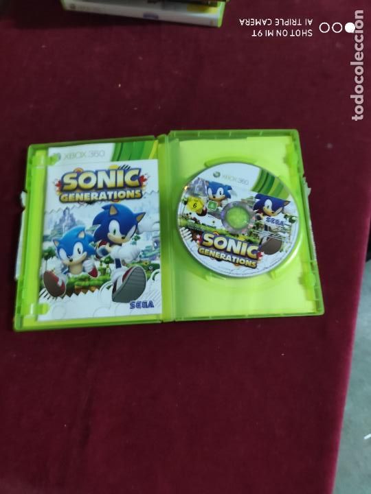 Videojuegos y consolas: sonic generations para xbox 360 con manual - Foto 3