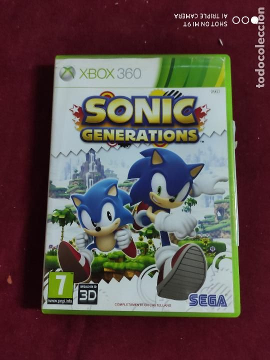 Videojuegos y consolas: sonic generations para xbox 360 con manual - Foto 1