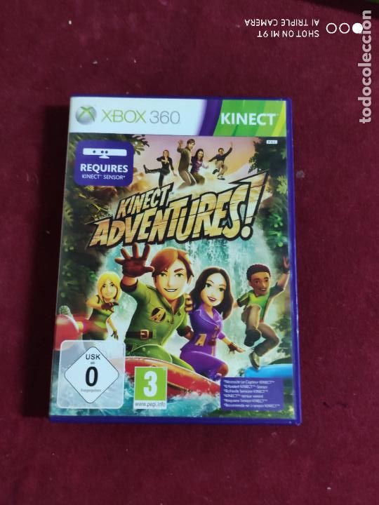 Videojuegos y consolas: kinect adventures para xbox 360 sin manual - Foto 1