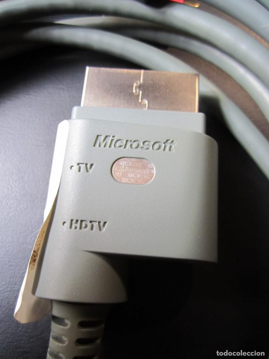 Videojuegos y consolas: Cable de Componentes HD AV Microsoft Xbox 360 Original - Foto 3