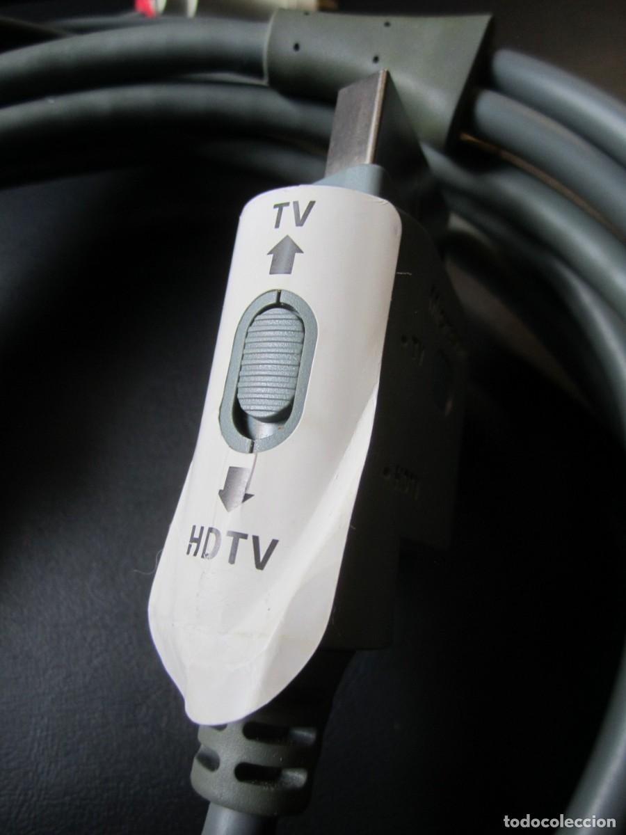 Videojuegos y consolas: Cable de Componentes HD AV Microsoft Xbox 360 Original - Foto 5