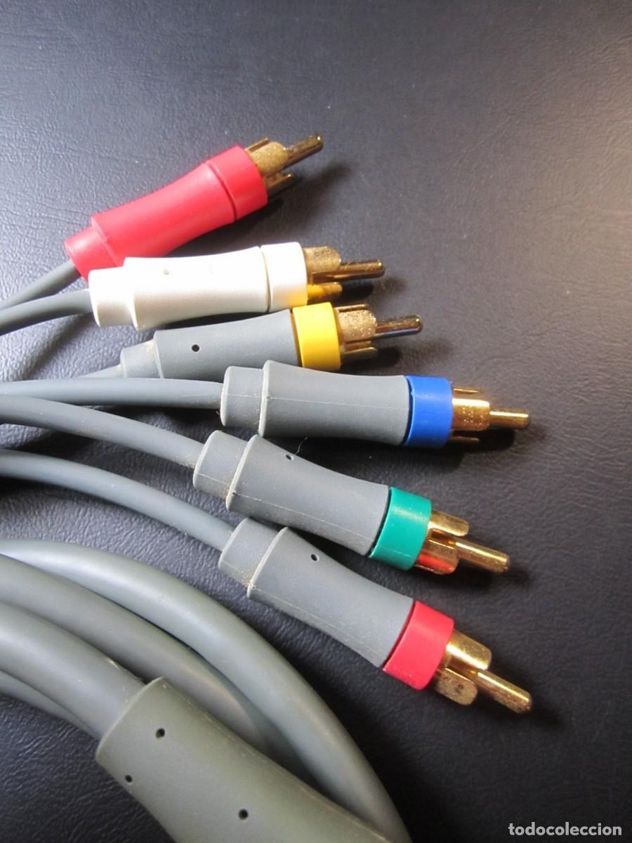 Videojuegos y consolas: Cable de Componentes HD AV Microsoft Xbox 360 Original - Foto 8