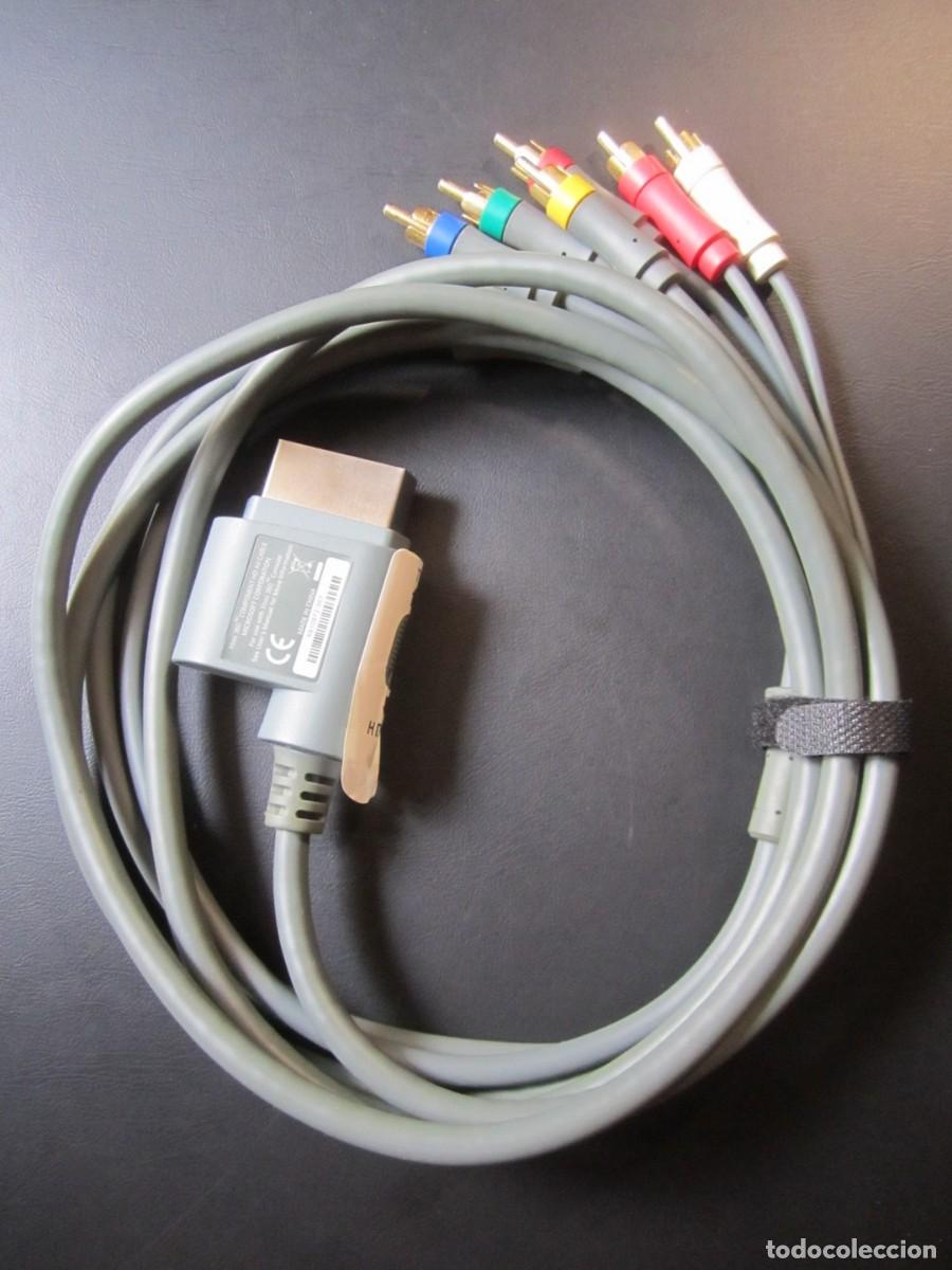 Videojuegos y consolas: Cable de Componentes HD AV Microsoft Xbox 360 Original - Foto 9