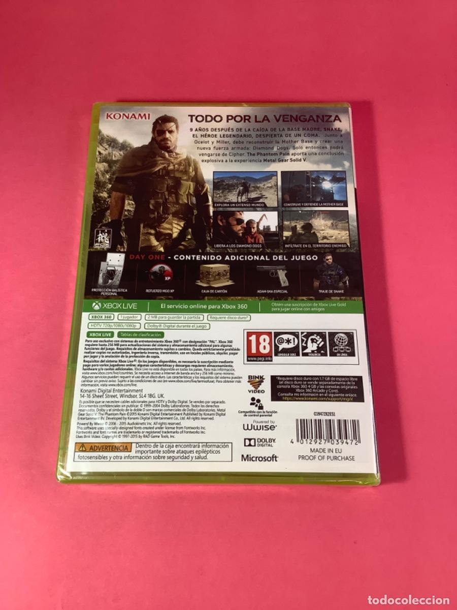 Videojuegos y consolas: METAL GEAR SOLID V THE PHANTOM PAIN - XBOX ONE - Foto 2