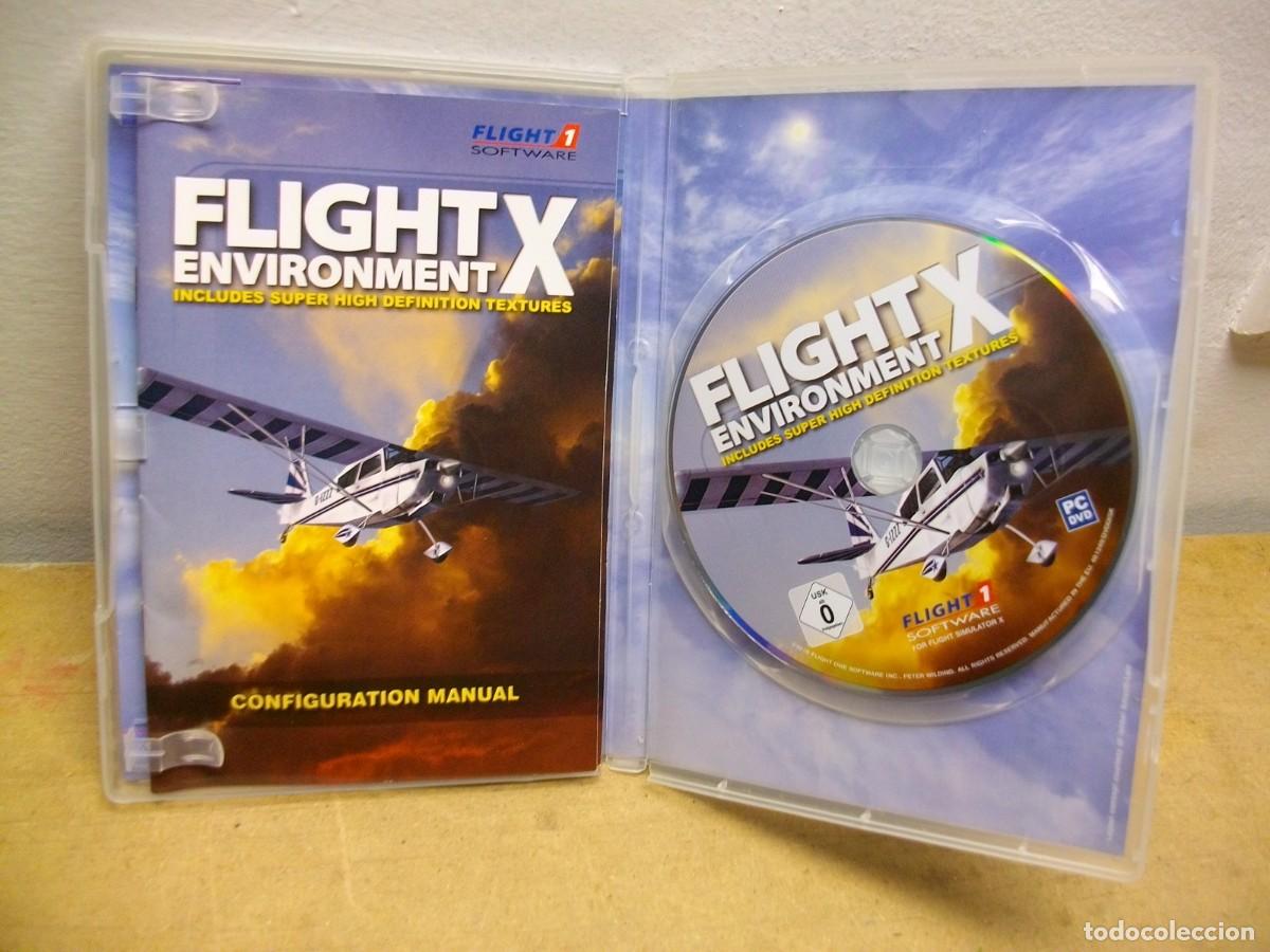 Videojuegos y consolas: Flight Environment X PC DVD Add on Microsoft Flight Simulator X - Foto 2