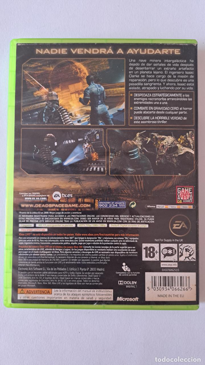 Videojuegos y consolas: DEAD SPACE (X-box 360) PAL - Foto 3