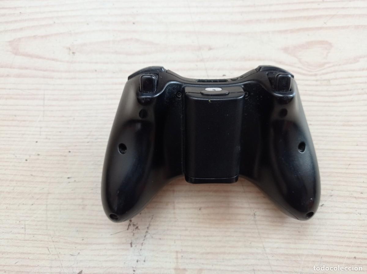 Videojuegos y consolas: Mando Microsoft Xbox 360 Negro Original - Foto 2
