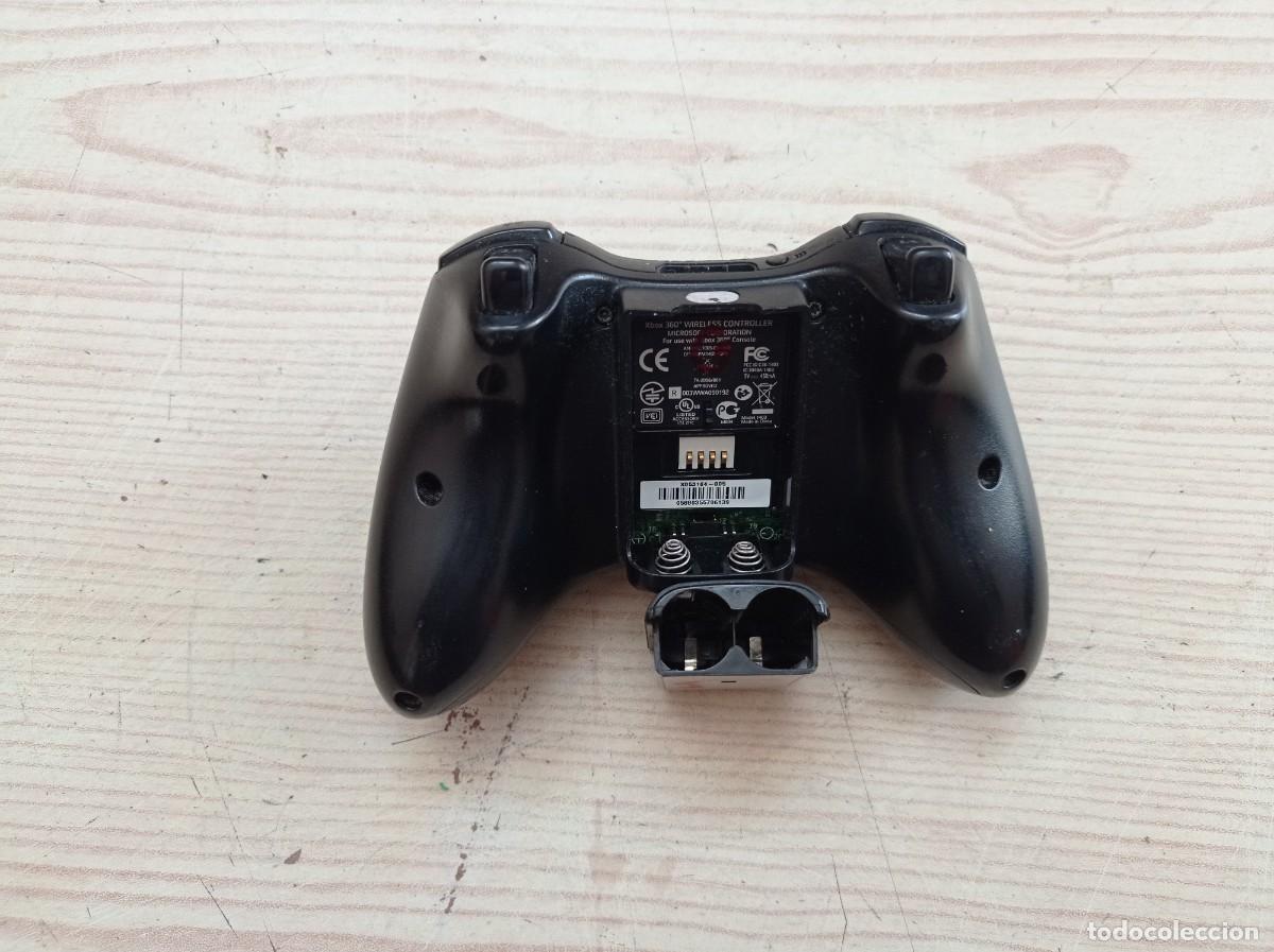 Videojuegos y consolas: Mando Microsoft Xbox 360 Negro Original - Foto 3