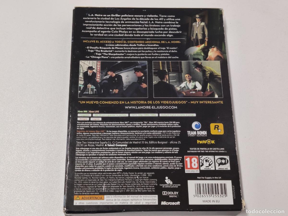 Videojuegos y consolas: L.A. NOIRE LA EDICION COMPLETA - Foto 2