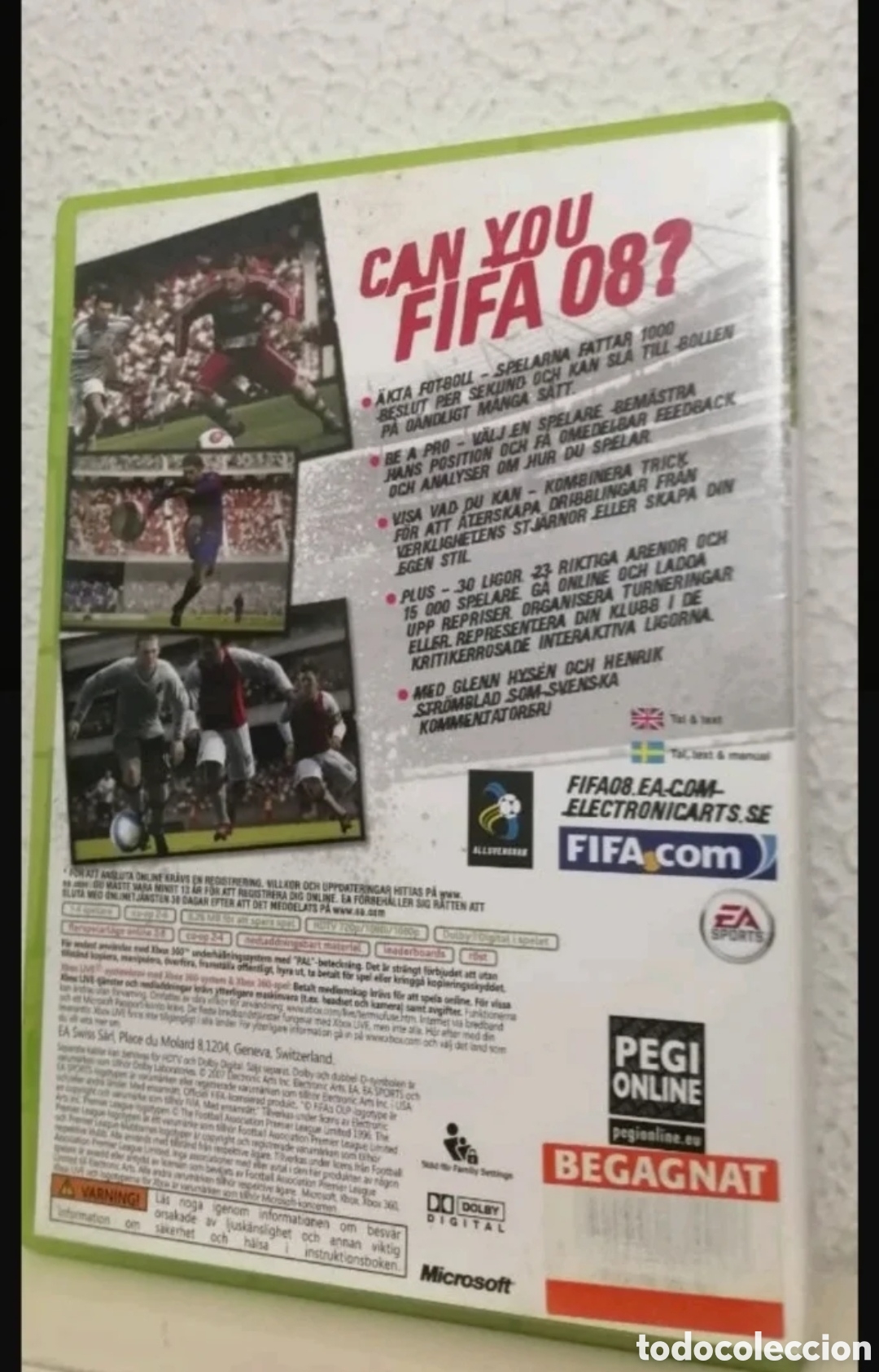 Videojuegos y consolas: Xbox Fifa 08 Edici&oacute;n en Sueco e Ingl&eacute;s - Foto 2