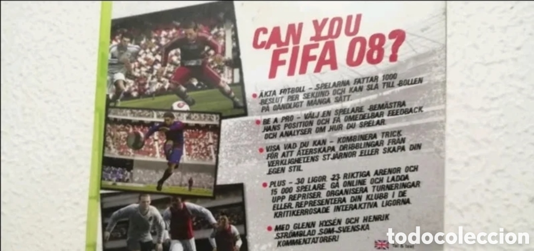 Videojuegos y consolas: Xbox Fifa 08 Edici&oacute;n en Sueco e Ingl&eacute;s - Foto 3