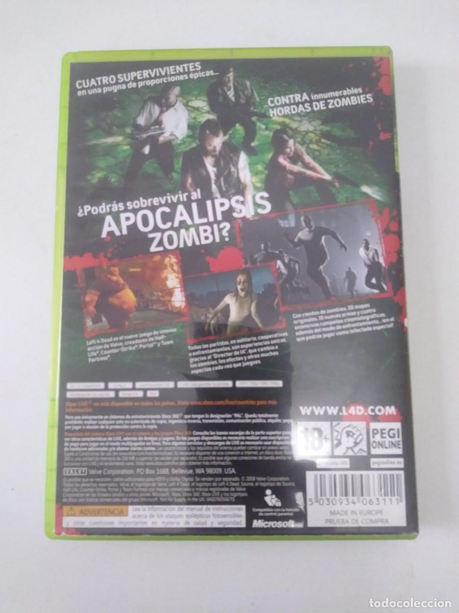 Videojuegos y consolas: XBOX 360 LEFT 4 DEAD - Foto 2