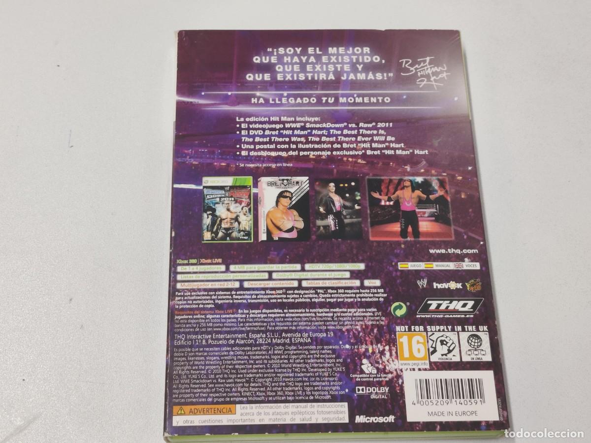 Videojuegos y consolas: SMACK DOWN VS RAW 2011 THE HIT MAN EDITION - Foto 2