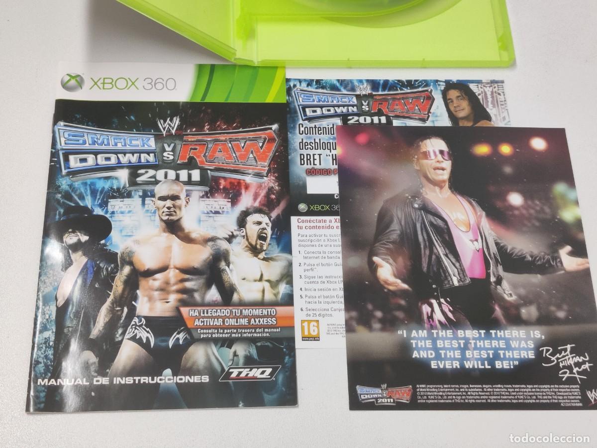 Videojuegos y consolas: SMACK DOWN VS RAW 2011 THE HIT MAN EDITION - Foto 8
