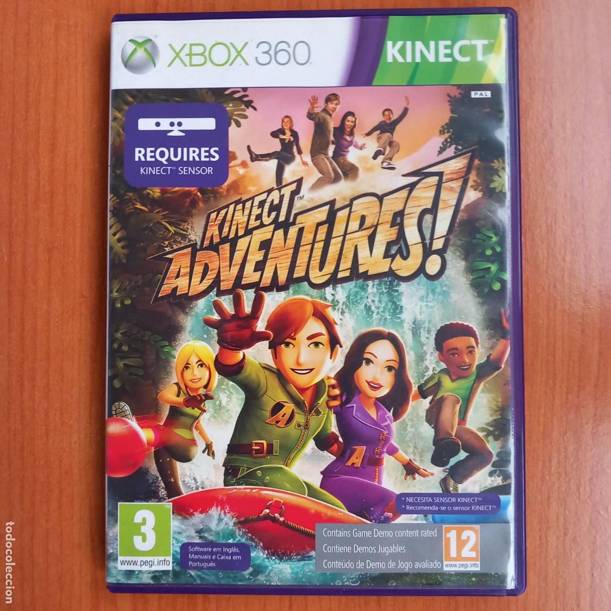 Videojuegos y consolas: Juego XBOX 360 KINECT ADVENTURES! - Foto 1