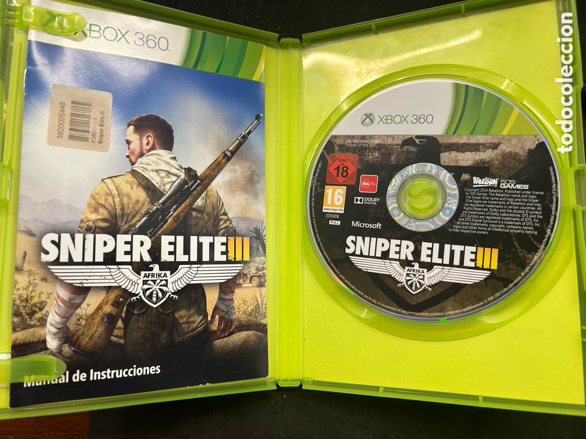 Videojuegos y consolas: Xbox 360 sniper &eacute;lite III - Foto 3