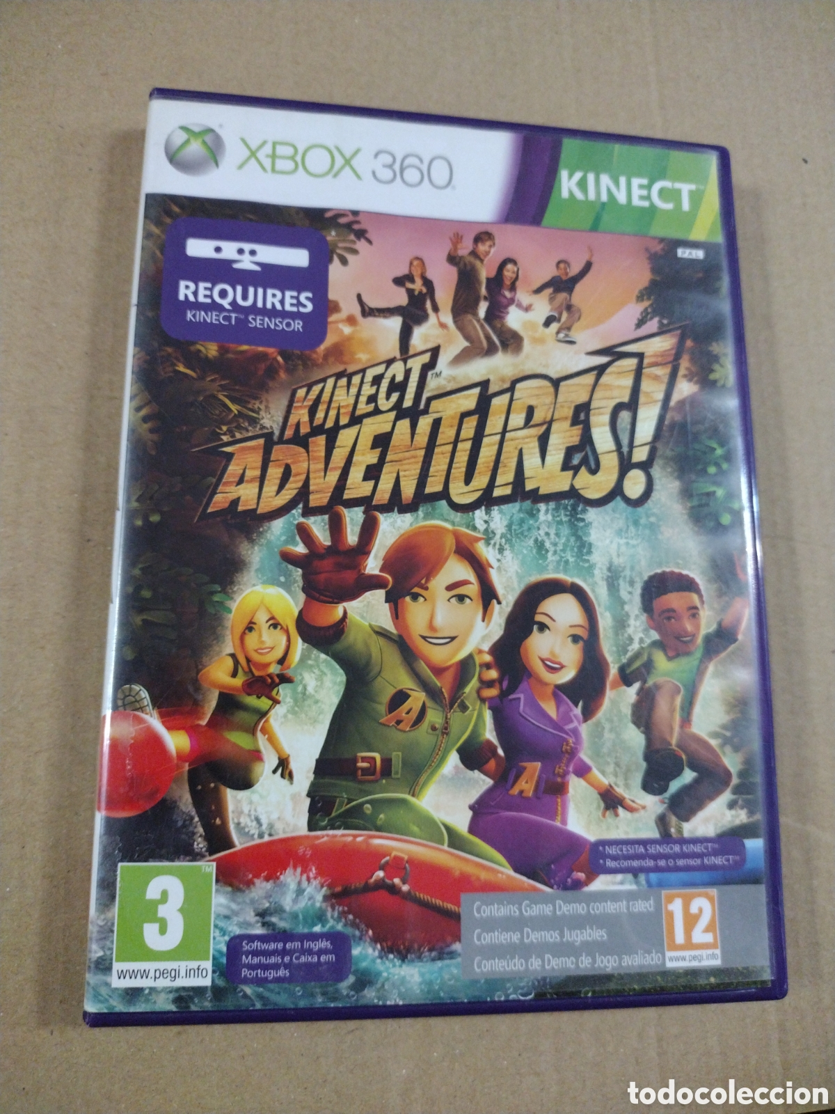 Videojuegos y consolas: KINECT ADVENTURES. X-BOX 360 - Foto 1