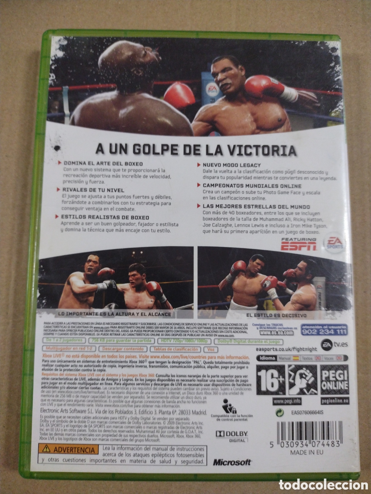 Videojuegos y consolas: FIGHT NIGHT. ROUND 4. XBOX 360. - Foto 2