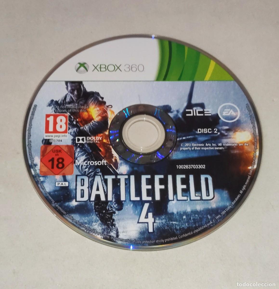 Videojuegos y consolas: XBOX 360 &bull; BATTLEFIELD 4 (DISCO) - Foto 1
