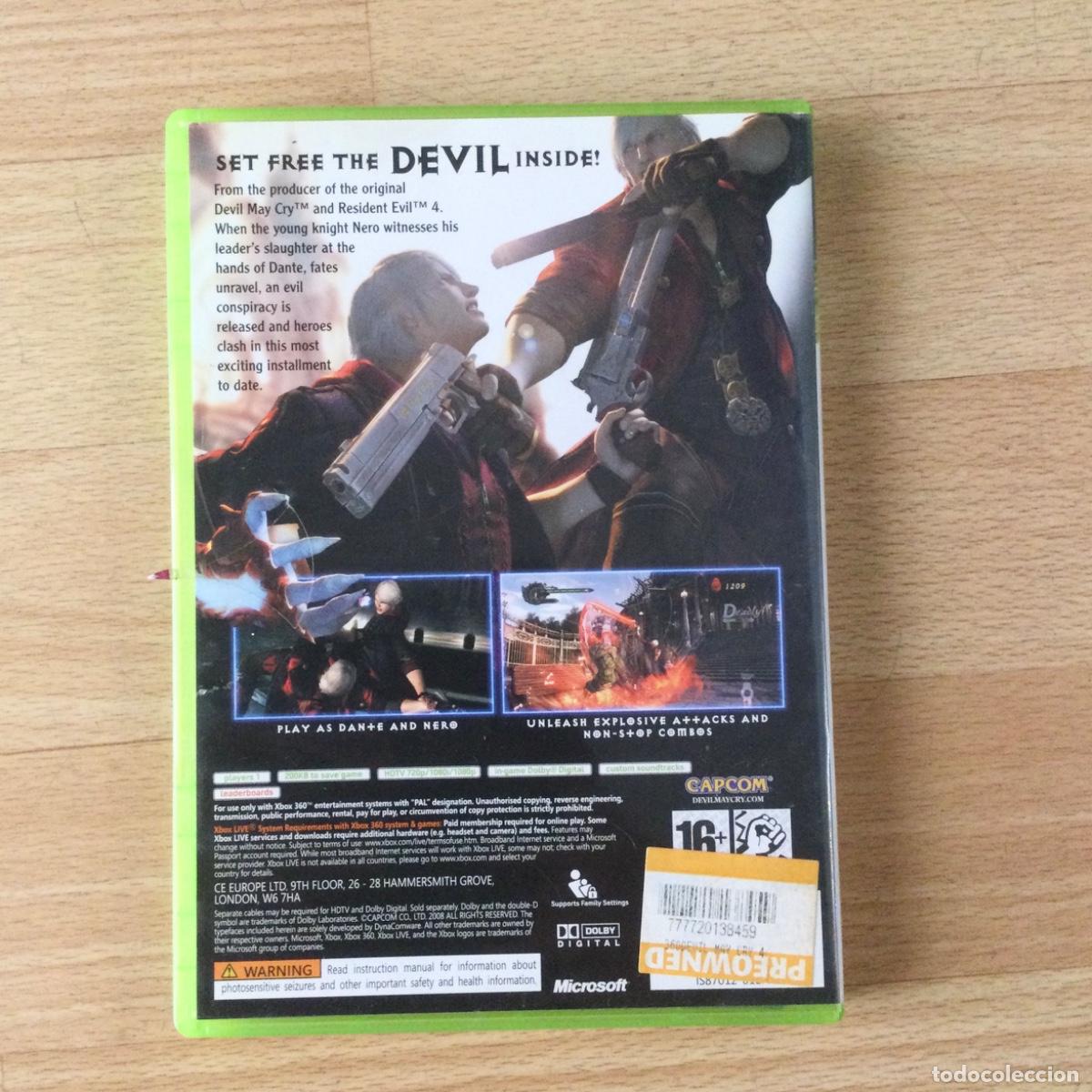 Videojuegos y consolas: V&iacute;deo juego Devil May Cry. XBOX 360 - Foto 3