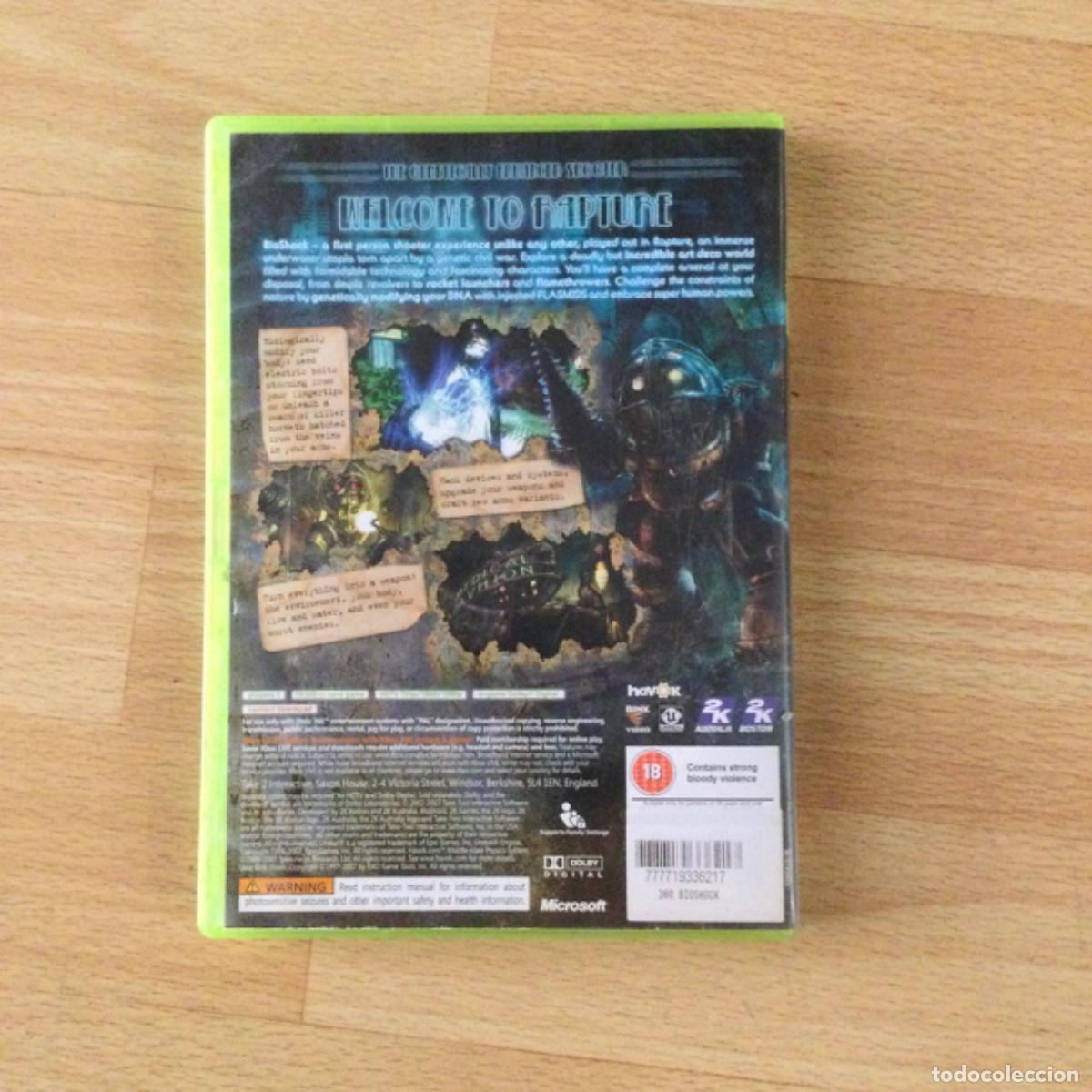 Videojuegos y consolas: V&iacute;deo juego. Bioshock. XBOX 360 - Foto 3