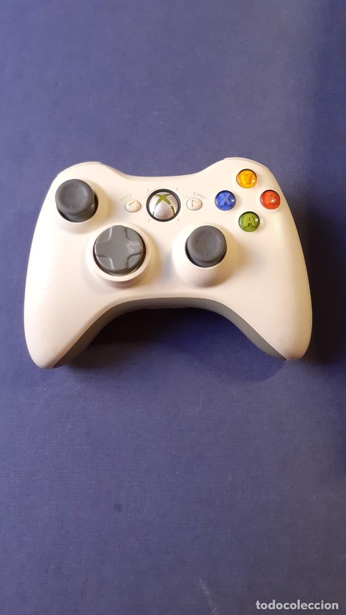 Videojuegos y consolas: Microsoft Xbox 360 Wireless Controller Blanco (Lote X-08) - Foto 1