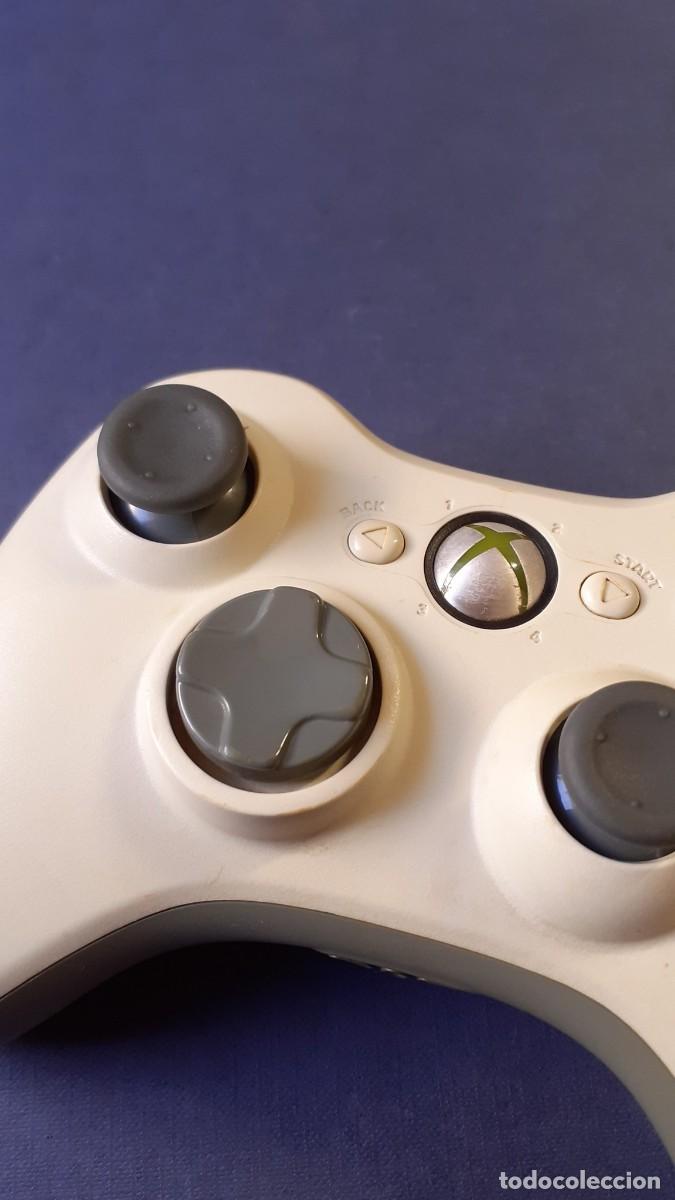 Videojuegos y consolas: Microsoft Xbox 360 Wireless Controller Blanco (Lote X-08) - Foto 4
