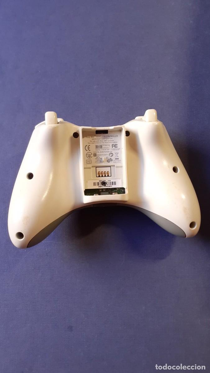 Videojuegos y consolas: Microsoft Xbox 360 Wireless Controller Blanco (Lote X-08) - Foto 8