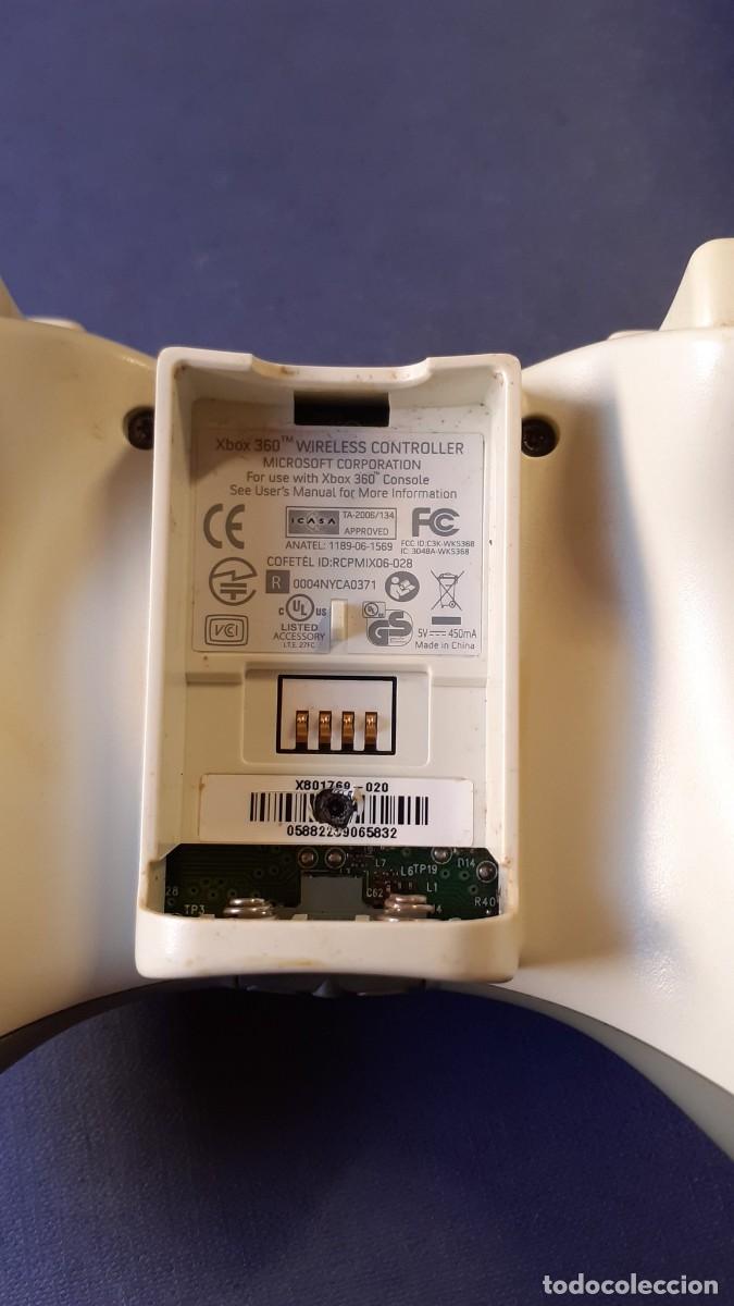 Videojuegos y consolas: Microsoft Xbox 360 Wireless Controller Blanco (Lote X-08) - Foto 10